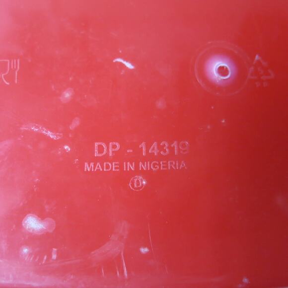 African KFC KENTUCKY FRIED CHICKEN Container Nigeria Divided Red Food Lunch - Picture 5 of 6